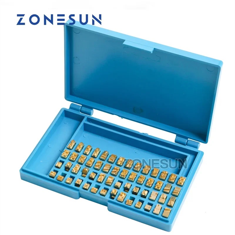 Commercial Ribbon Printing Machine - ZONESUN 리본 프린터 알파벳 글자 글꼴,