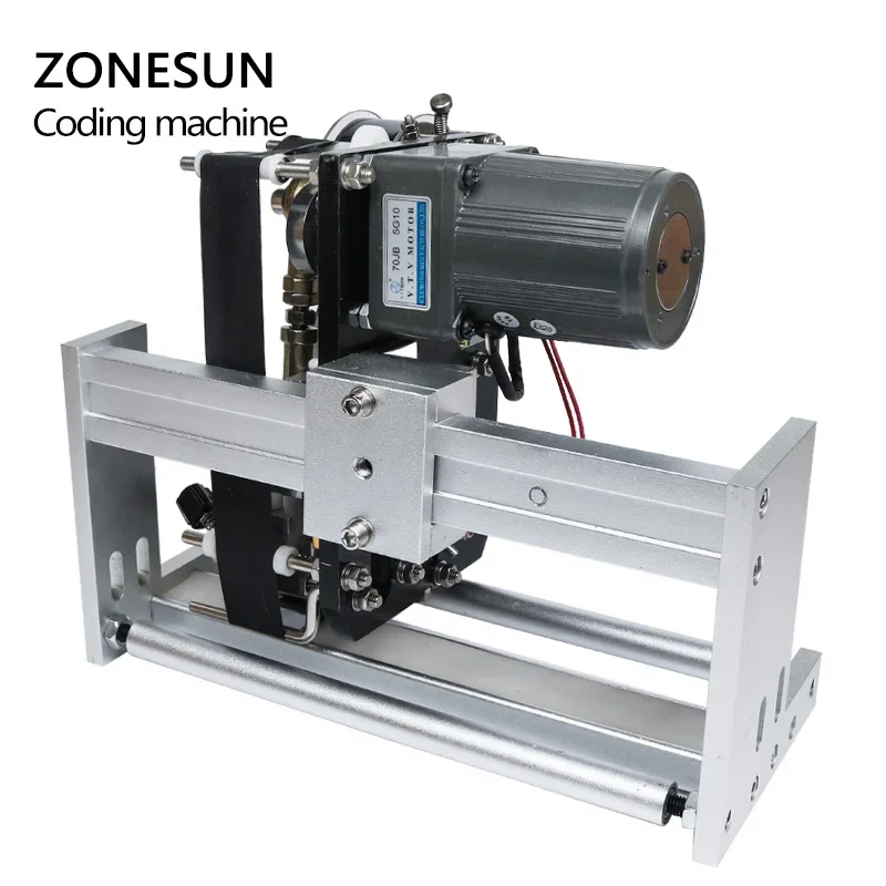 Commercial Ribbon Printing Machine - ZONESUN 유통기한 리본 코딩 라벨 프린터