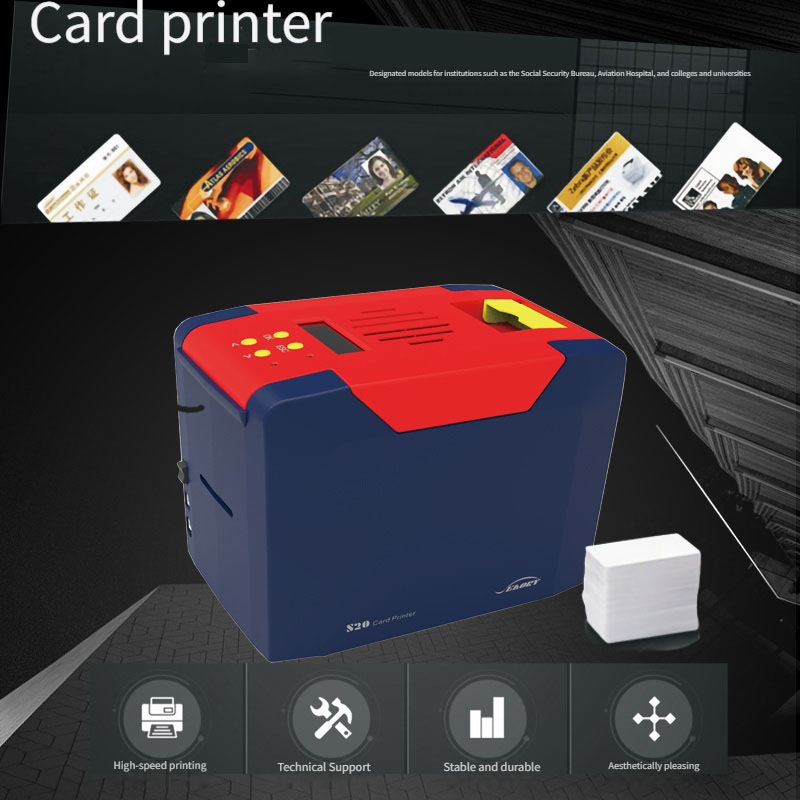 Commercial Ribbon Printing Machine - ID PVC 카드 프린터 기계 매뉴얼