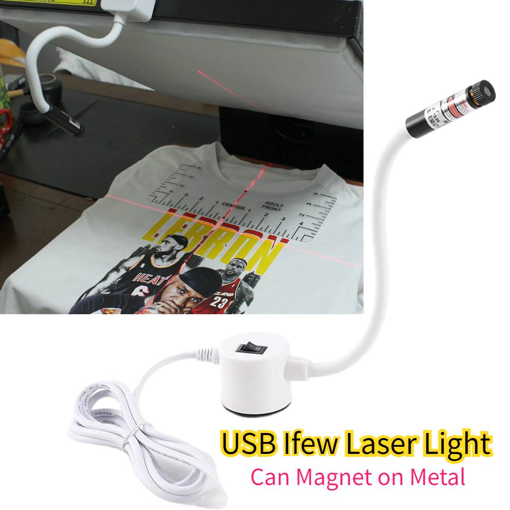 Commercial Printing Press - DTF 액세서리 USB 레이저 포인터 크로스