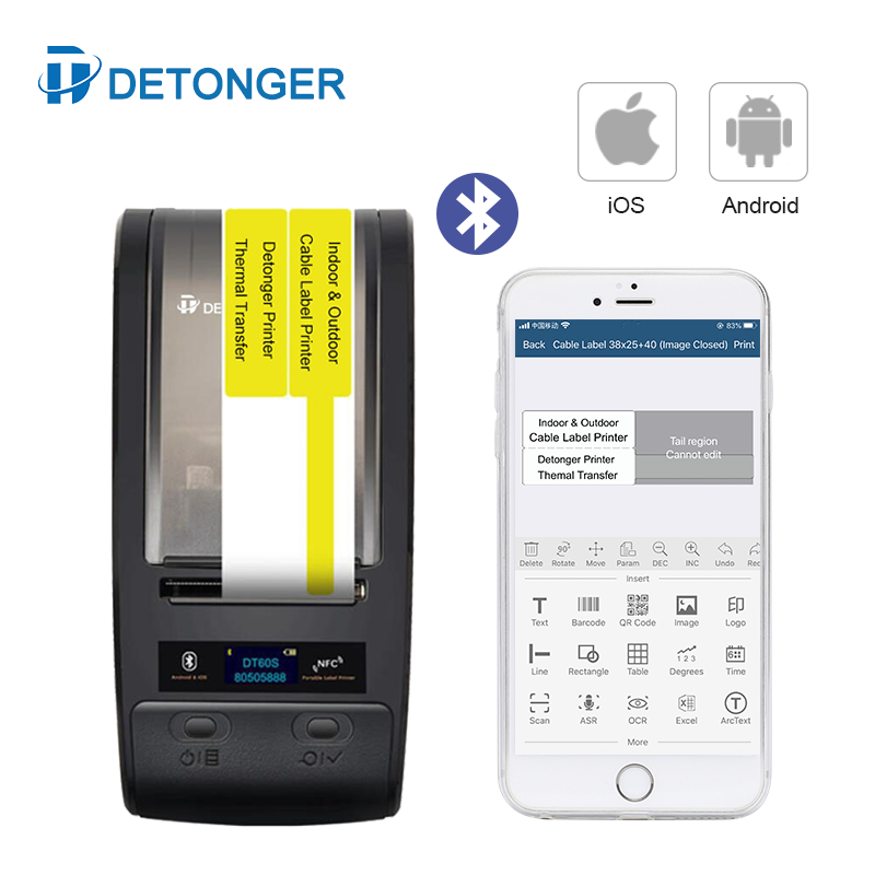 DETONGER 휴대용 열전사 인쇄기, 리본 PET 고 - Commercial Ribbon Printing Machine 리뷰 및 가격