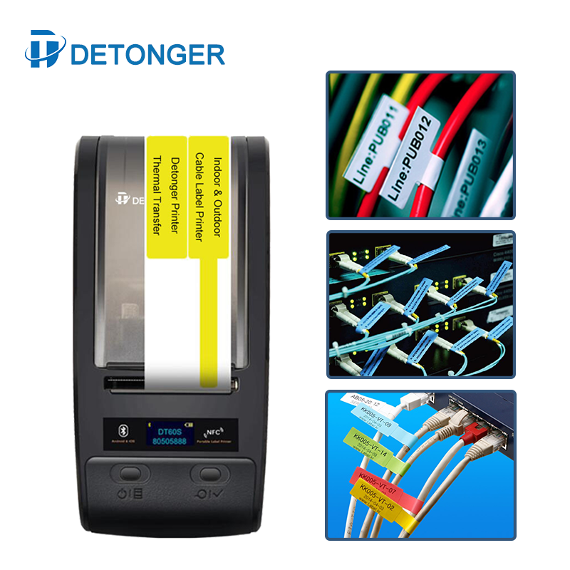 DETONGER 휴대용 열전사 인쇄기, 리본 PET 고 - Commercial Ribbon Printing Machine 리뷰 및 가격