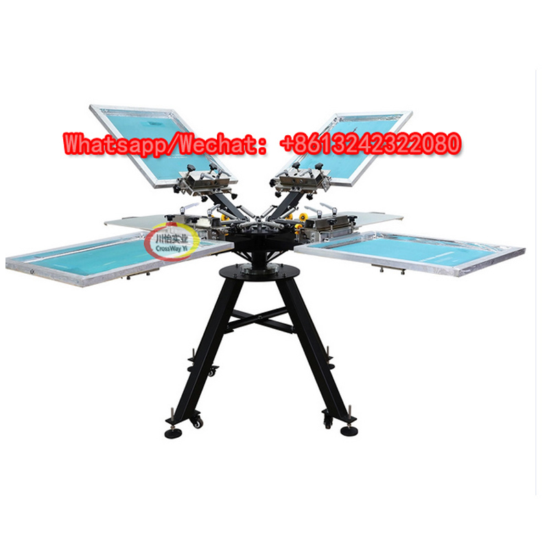 Tshirt 부직포 가방용 4색 스크린 인쇄기 - Commercial Ribbon Printing Machine 리뷰 및 가격
