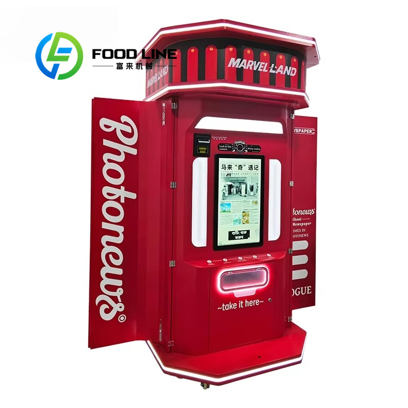 인기 있는 빈티지 인터랙티브 신문 프린트 사진 부스,  - Commercial Printing Operations 리뷰 및 가격