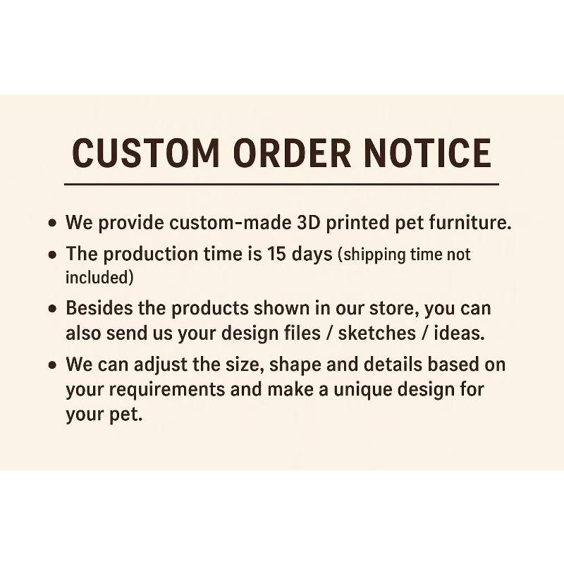 모던 캣 아파트 하우스, 3D 프린팅된 고급 고양이 침 - Commercial Printing House 리뷰 및 가격