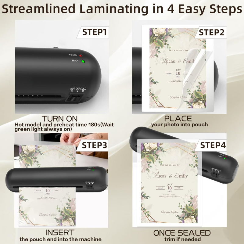 9인치 휴대용 열 라미네이터, 냉온 모드 지원, A4  - Laminator Cold Roll 리뷰 및 가격