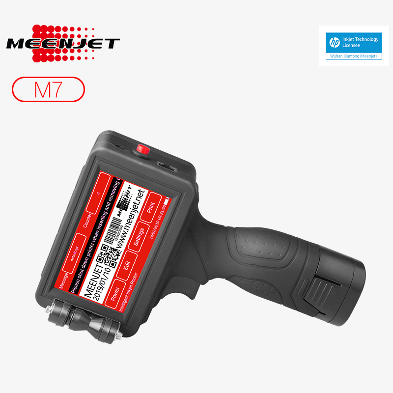 M7 수동 잉크젯 프린터, 거의 모든 표면에 날짜/바코 - Commercial Printing Images 리뷰 및 가격
